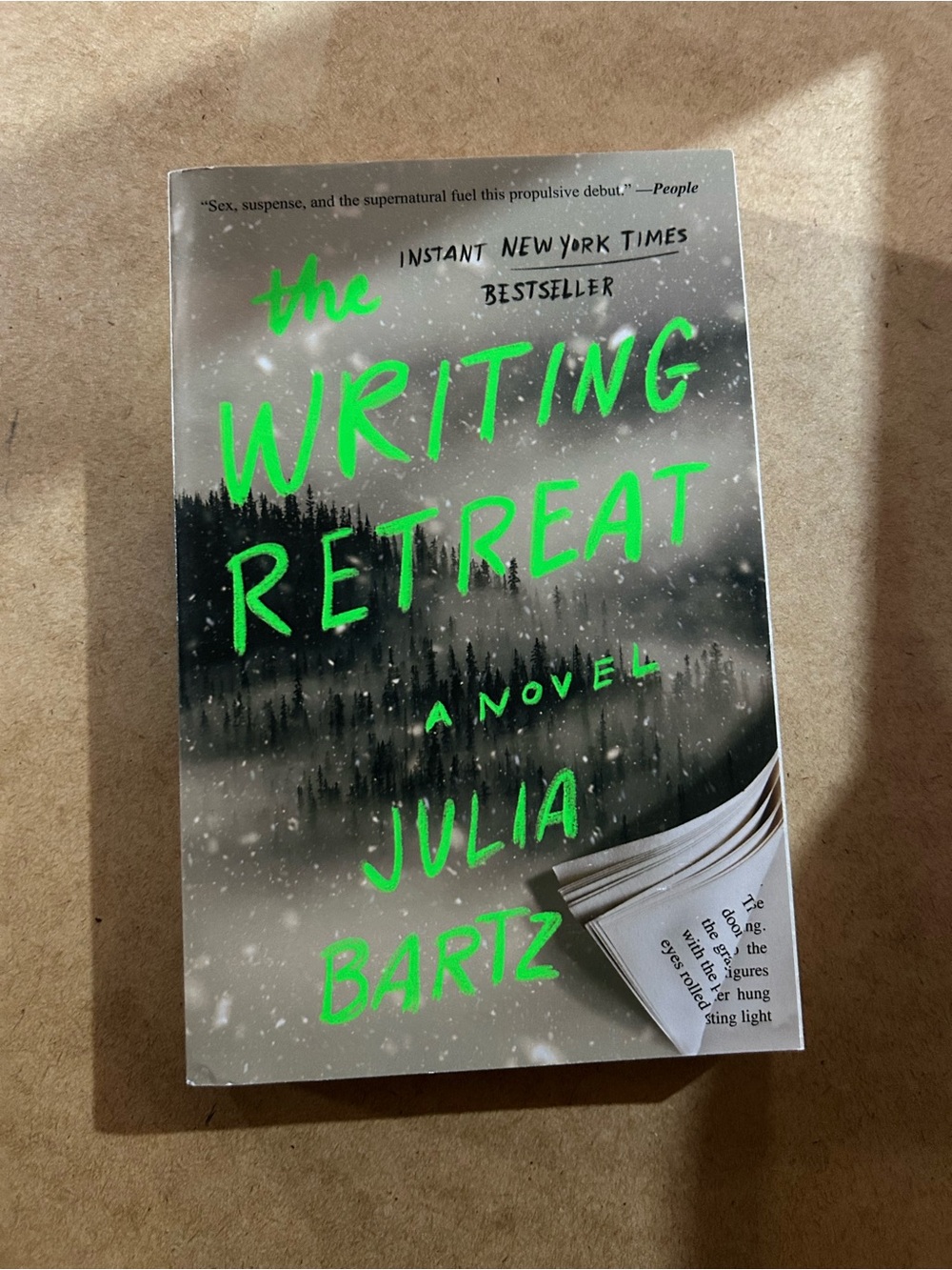 The Writing Retreat by Julia Bartz